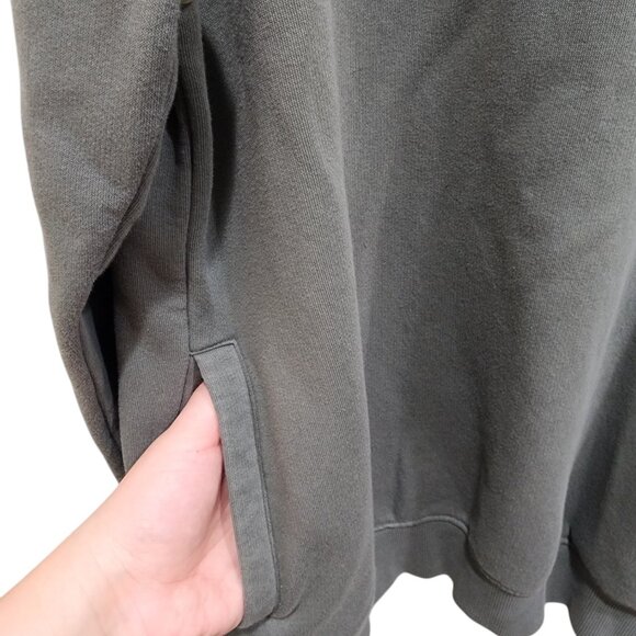 STOP by Octave Women's Camouflage Graphic Hoodie Size L Green 100% Cotton - Picture 5 of 12